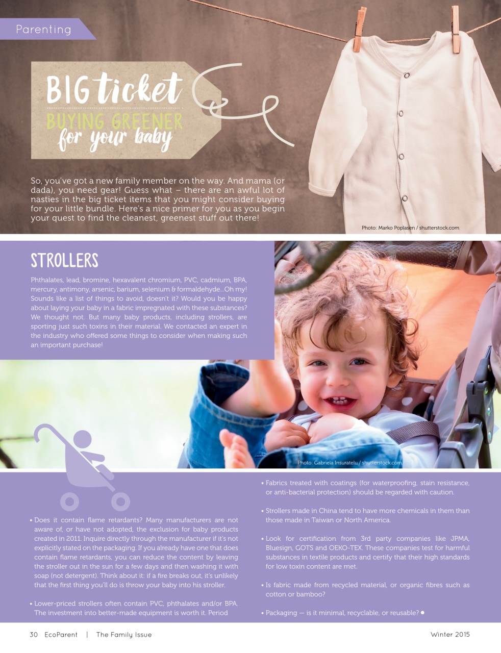 Ecoparent Magazine Preview Pages