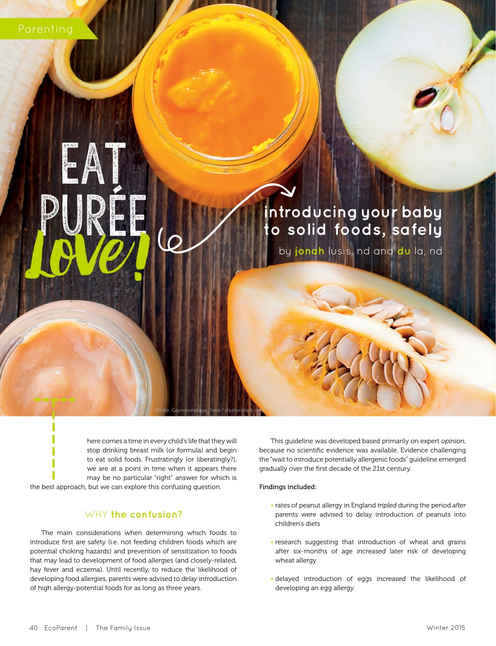 Ecoparent Magazine Preview Pages