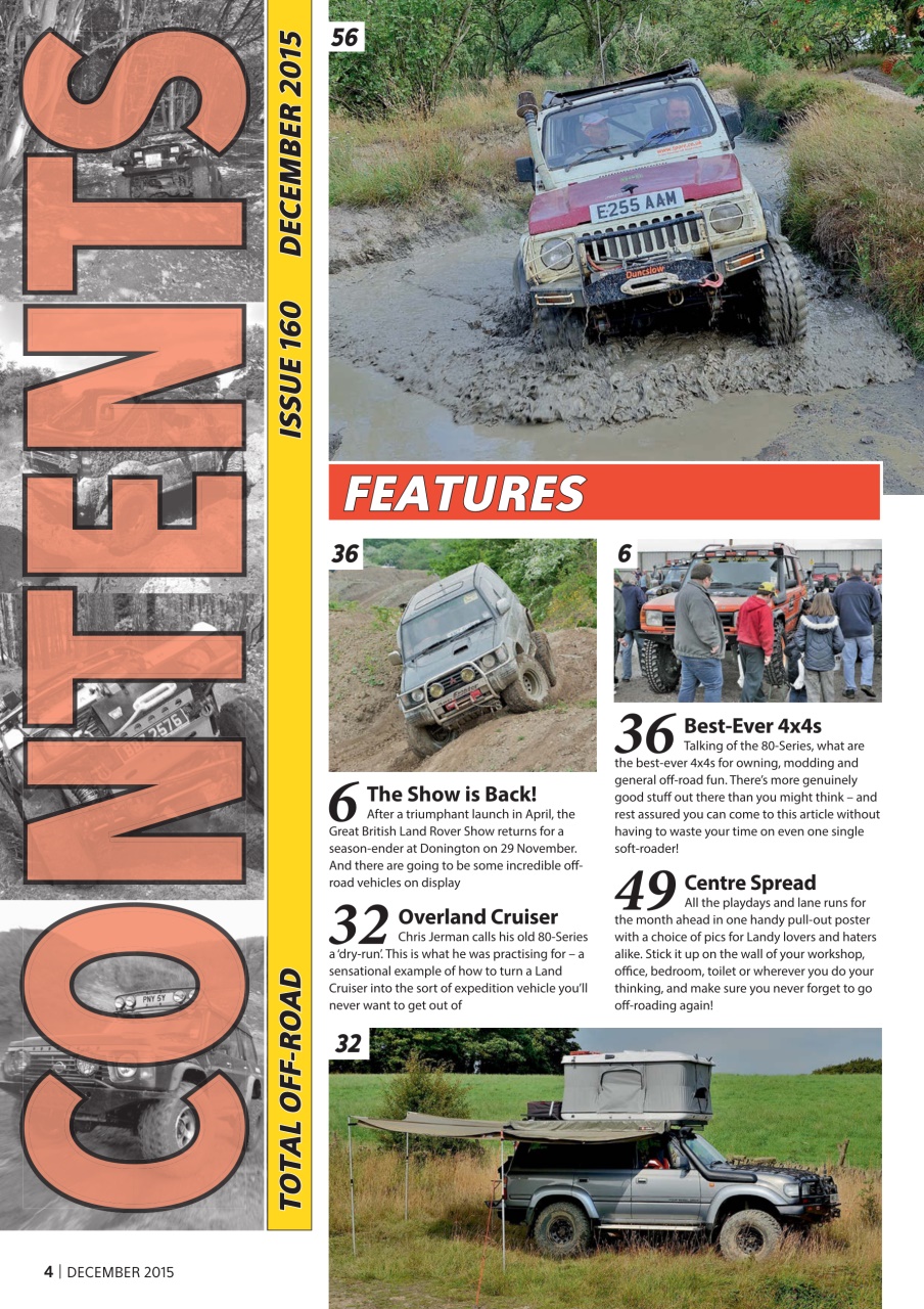 Overlander 4X4 Preview Pages