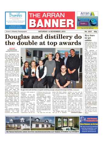 Arran Banner issue 14 November 2016
