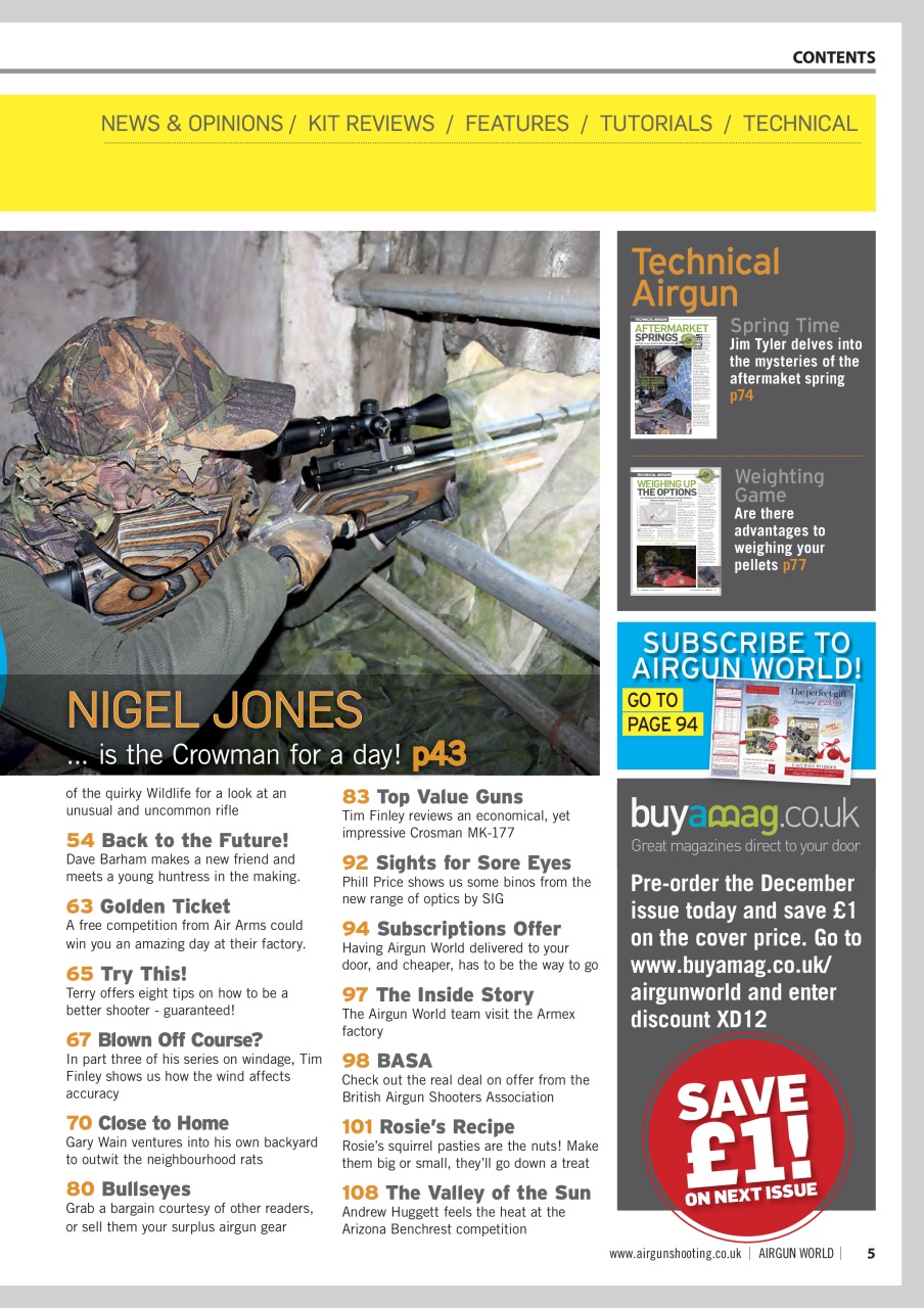 Airgun World Preview Pages
