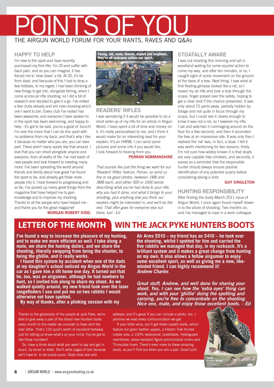 Airgun World Preview Pages