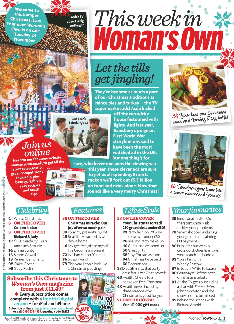 Woman's Own Preview Pages