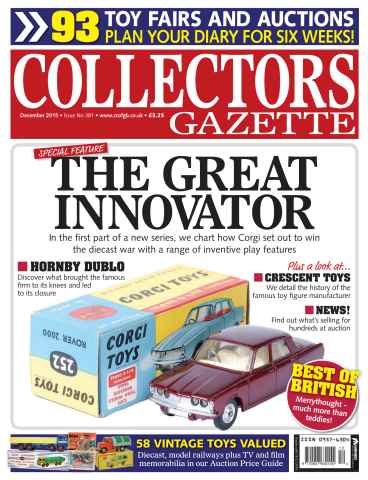 Collectors Gazette issue December 2015