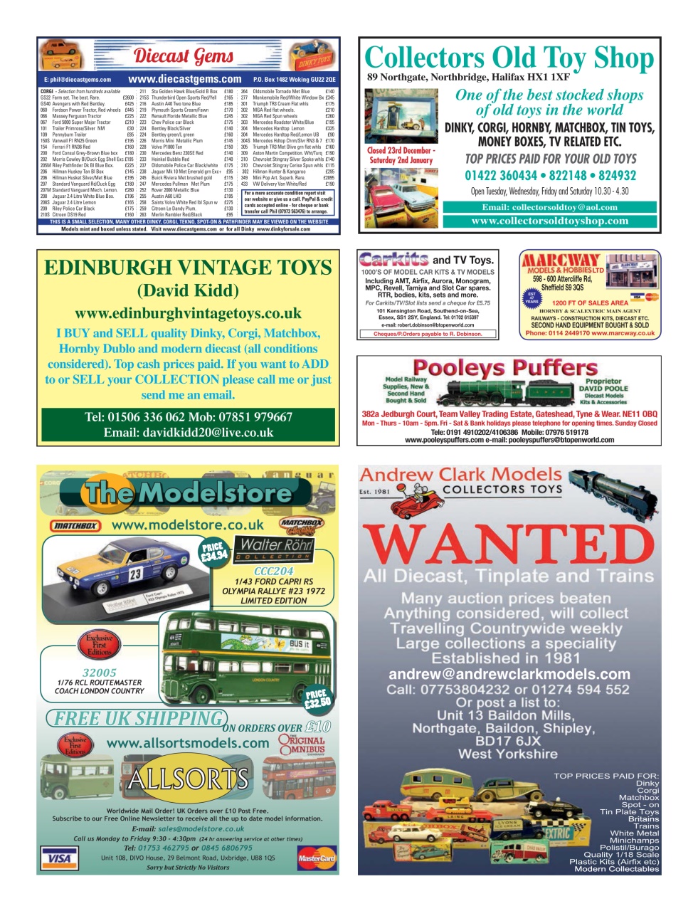 Collectors Gazette Preview Pages