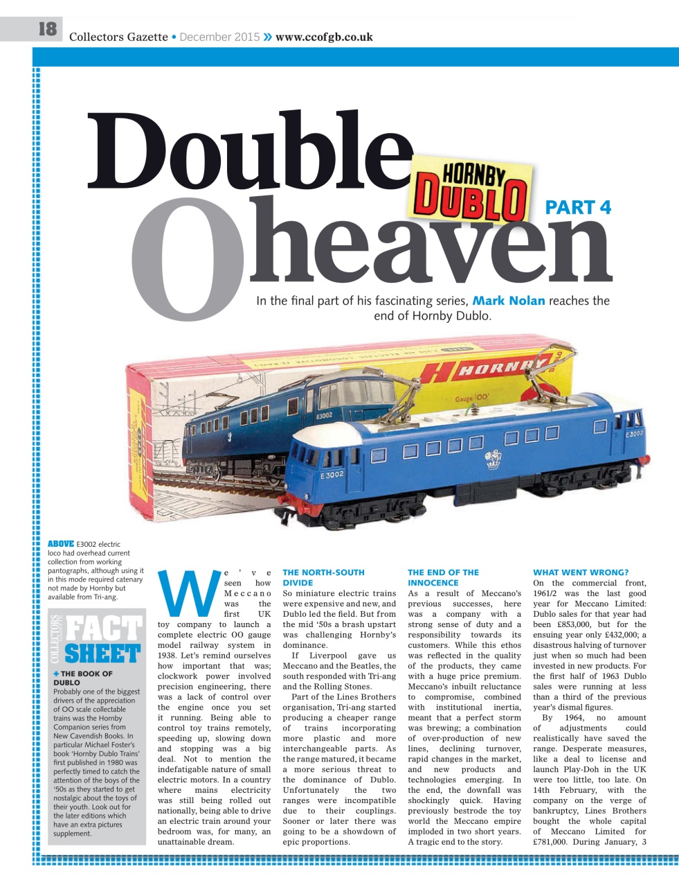 Collectors Gazette Preview Pages