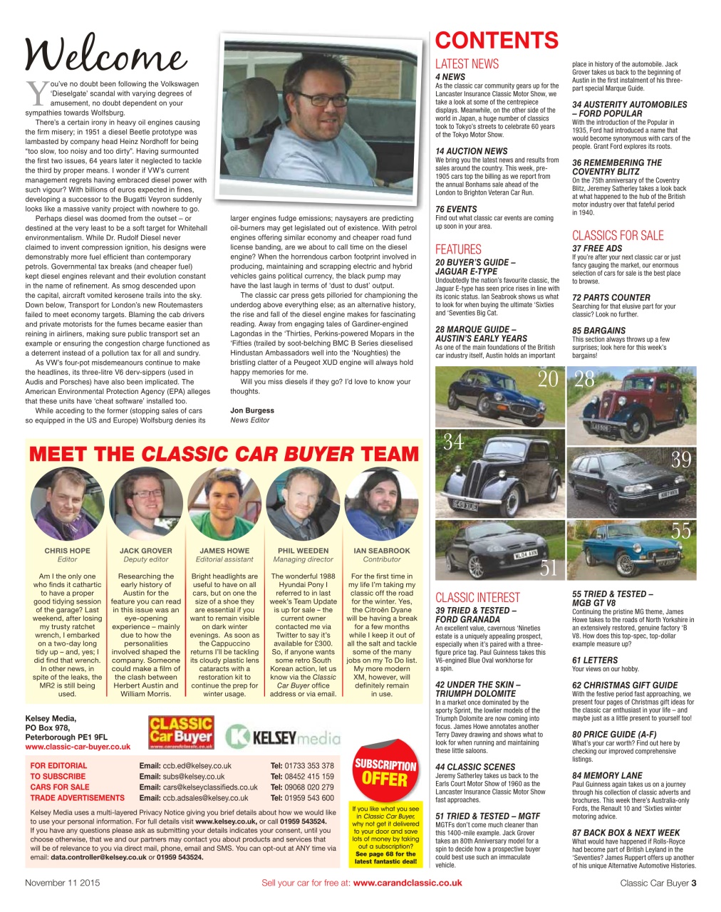 Classic Car Buyer Preview Pages