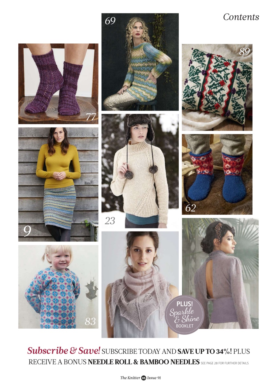 The Knitter Preview Pages