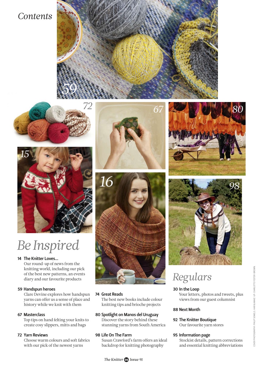 The Knitter Preview Pages