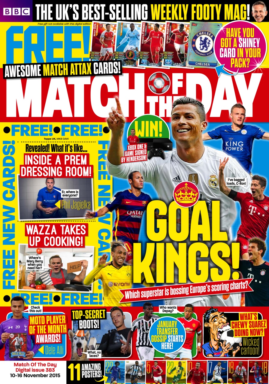 Match of the Day Preview Pages