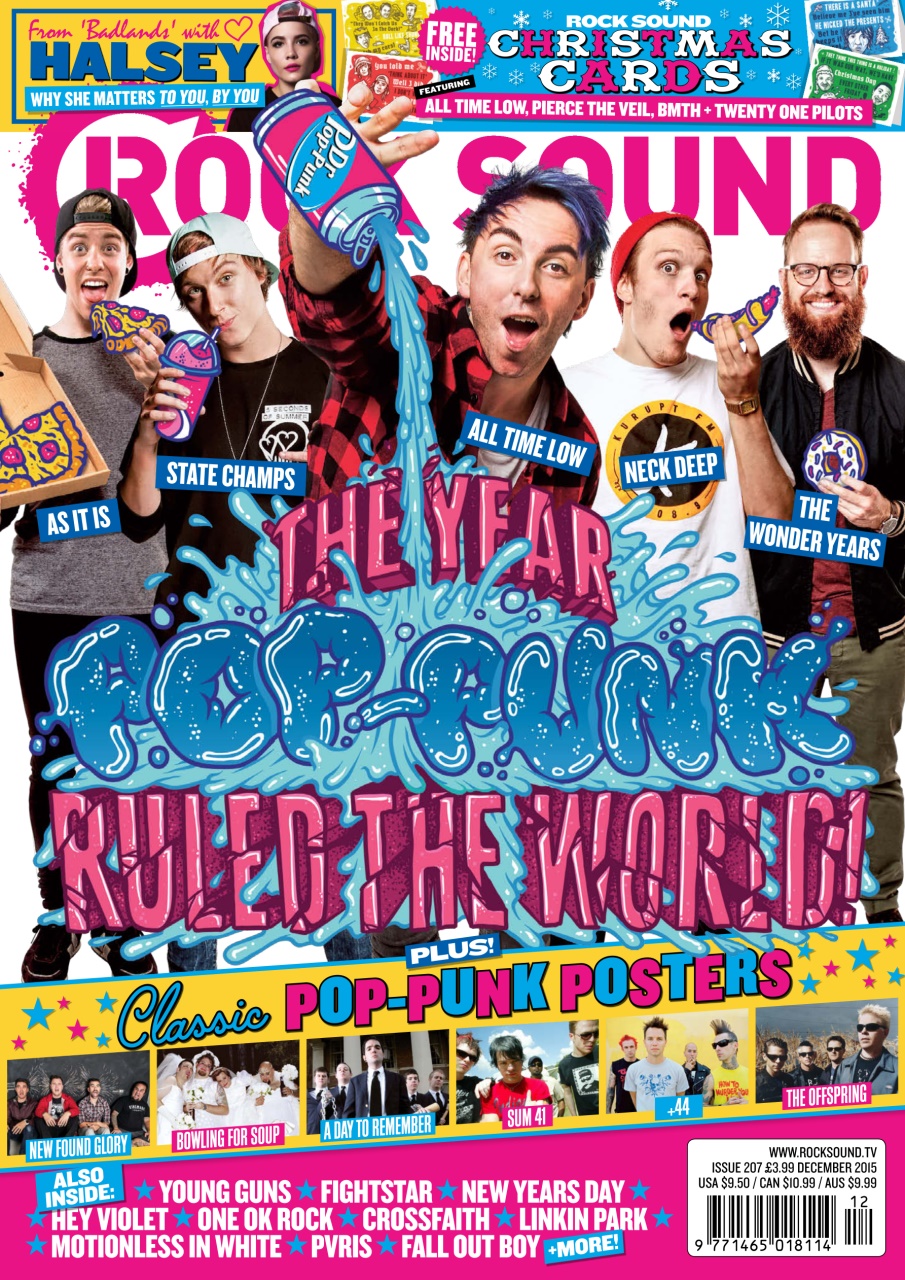 Rock Sound Magazine Preview Pages