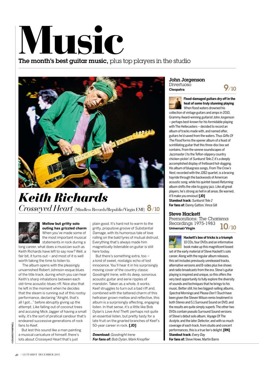 Guitarist Preview Pages