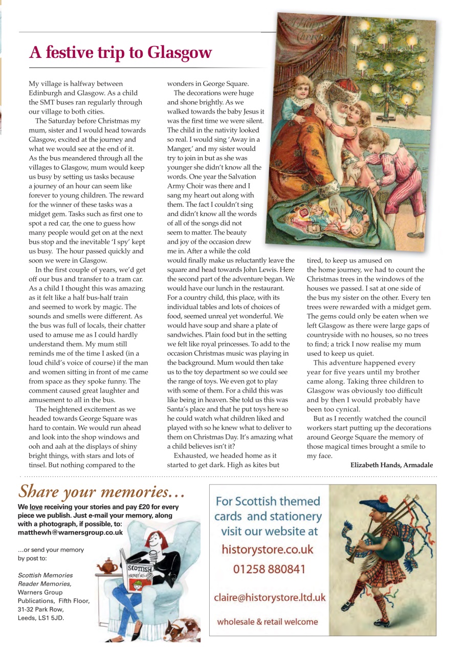 Scottish Memories Preview Pages