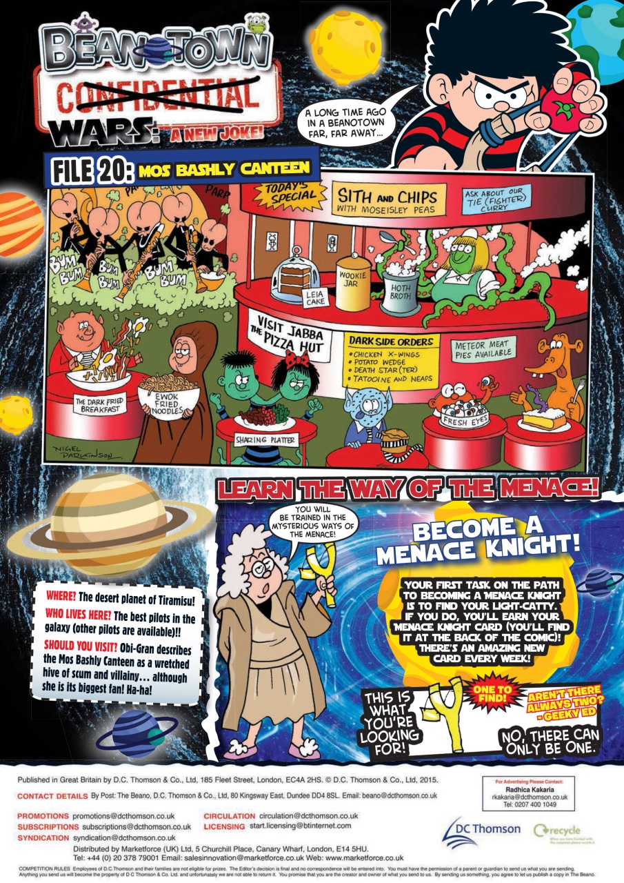 Beano Preview Pages