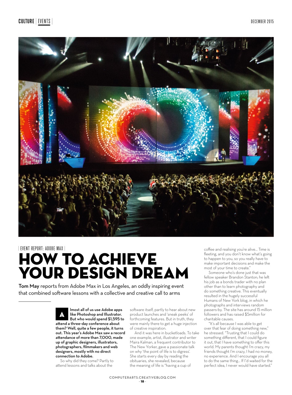 Computer Arts Preview Pages