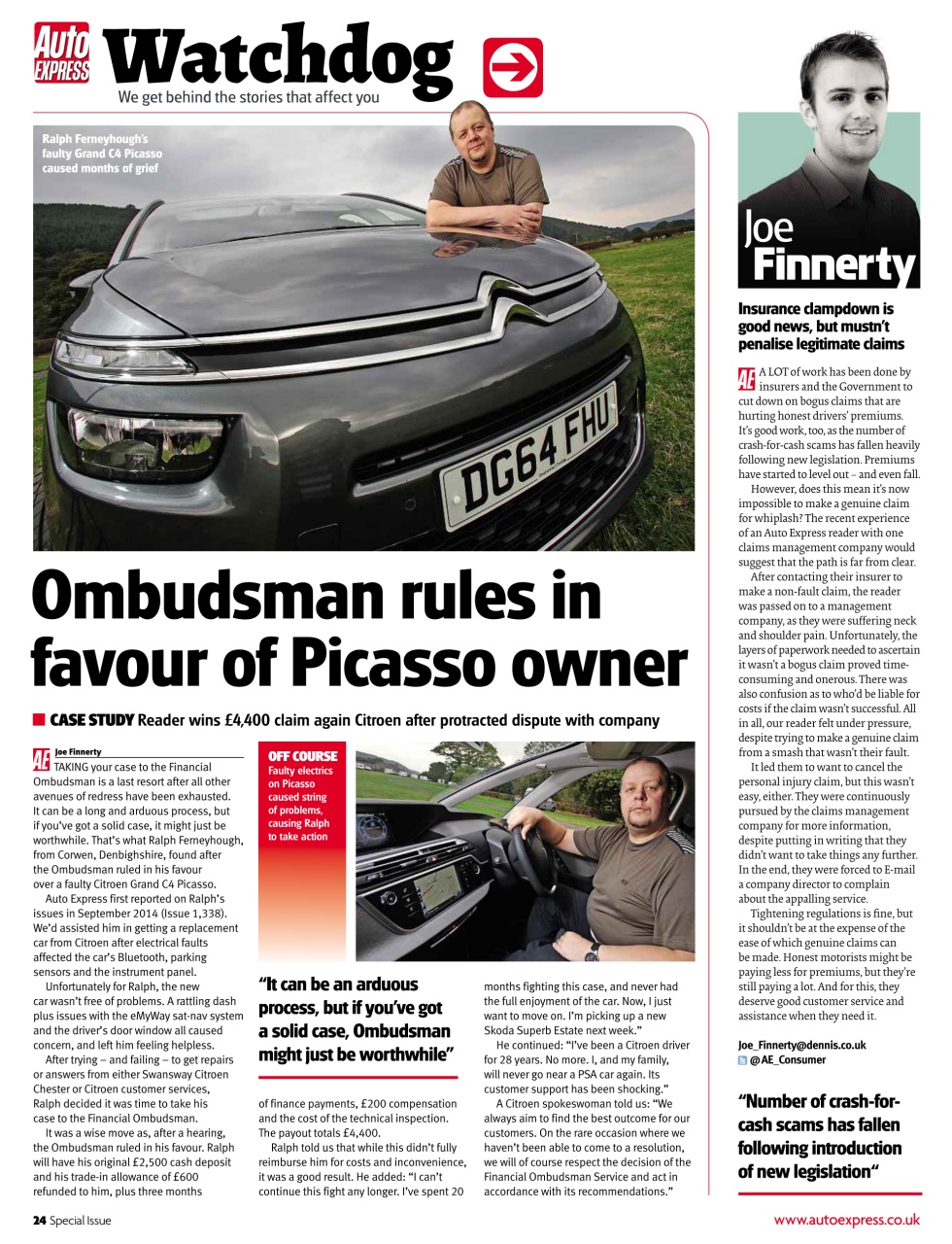 Auto Express Preview Pages