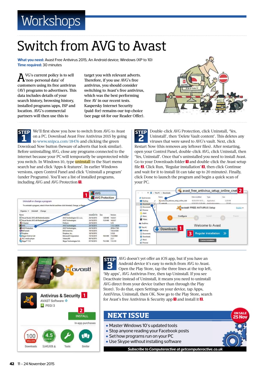 Computer Active Preview Pages