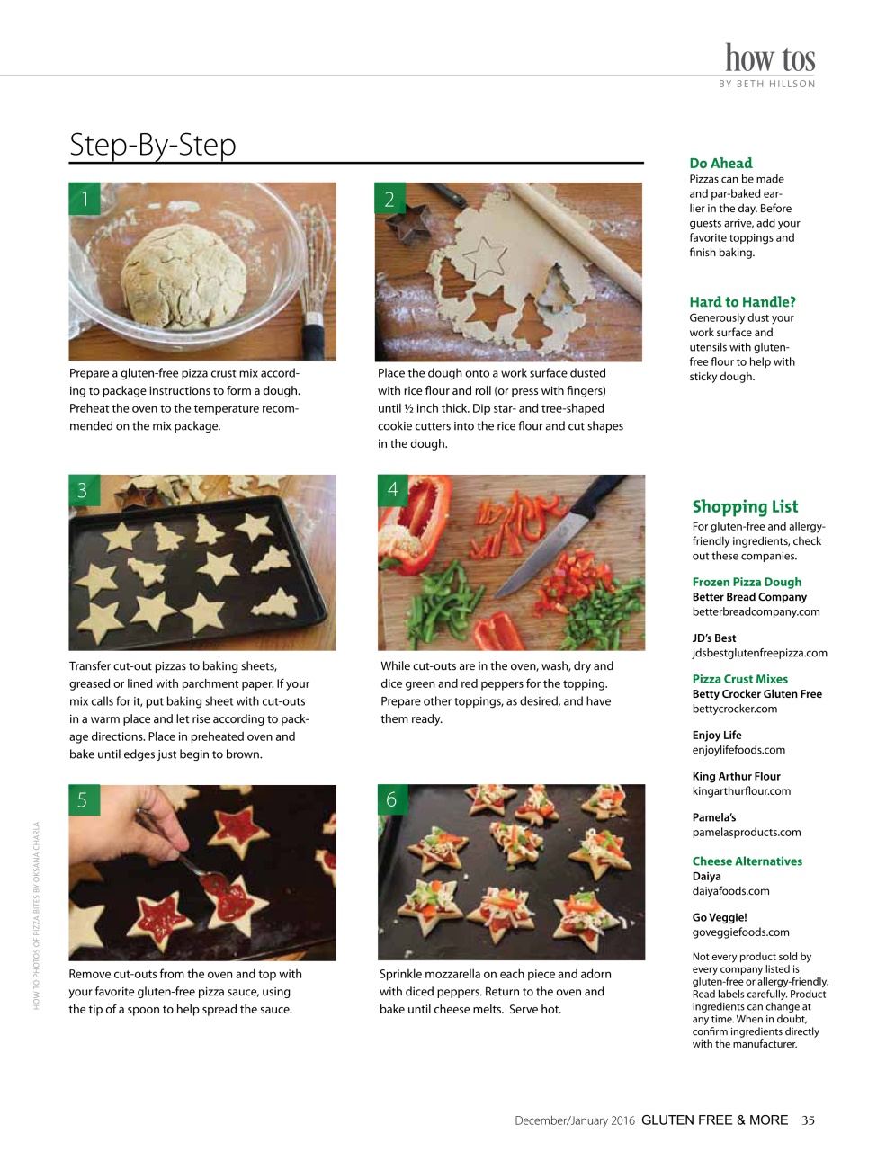 Gluten Free & More Preview Pages