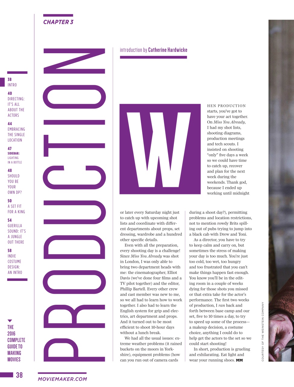 MovieMaker Magazine Preview Pages