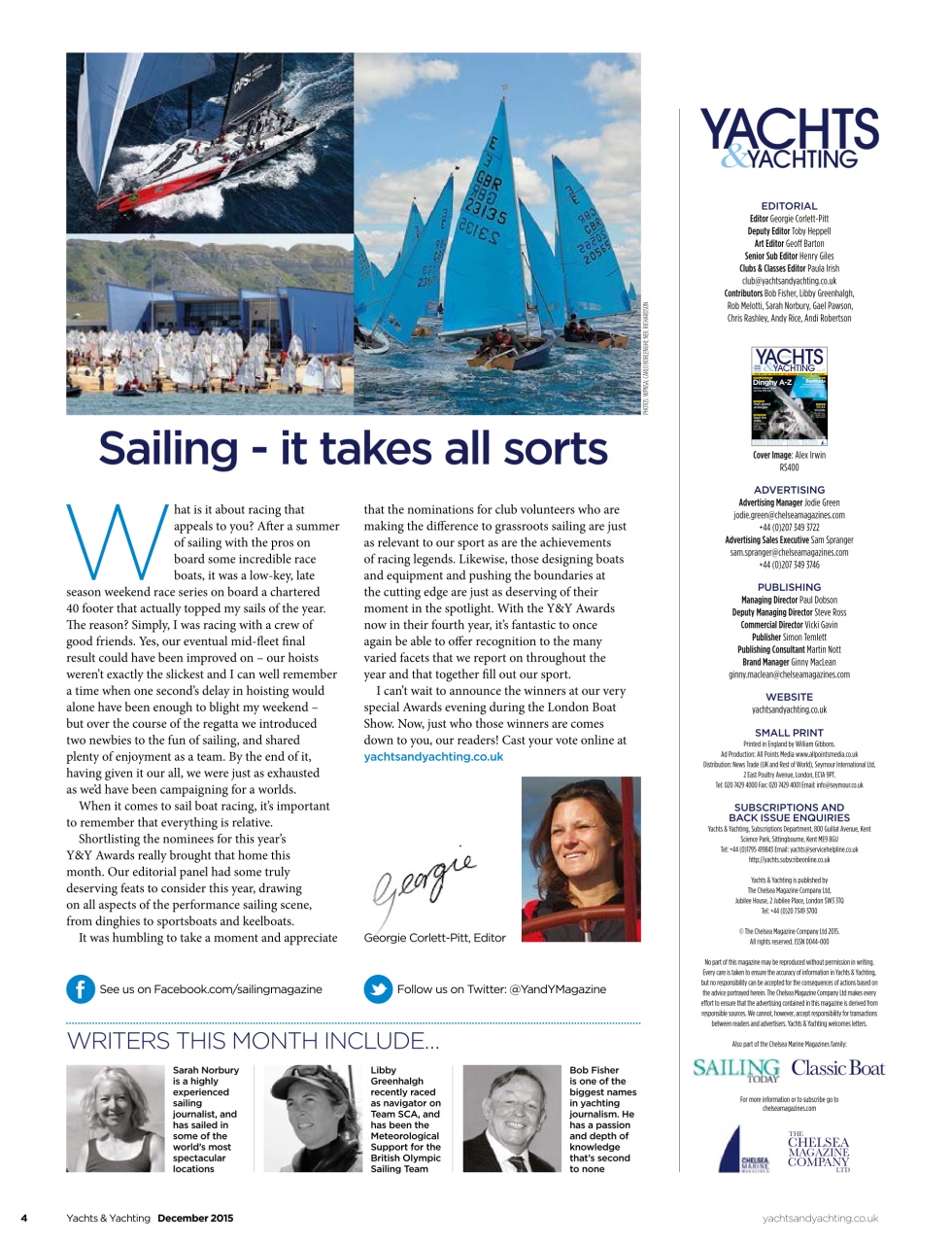 Yachts & Yachting Preview Pages