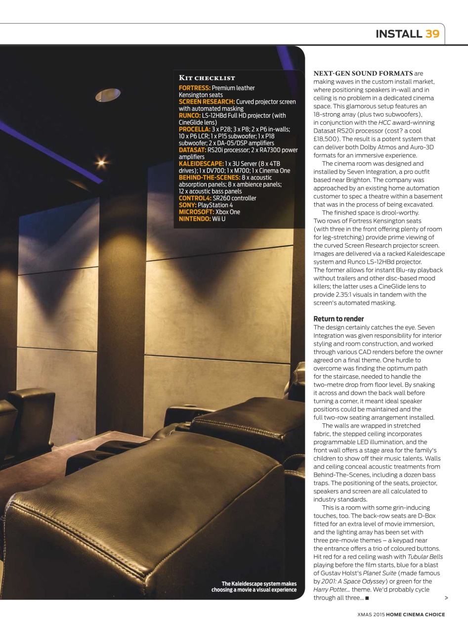 Home Cinema Choice Preview Pages