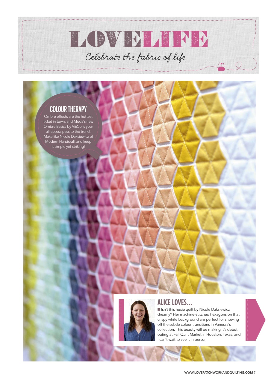 Love Patchwork & Quilting Preview Pages