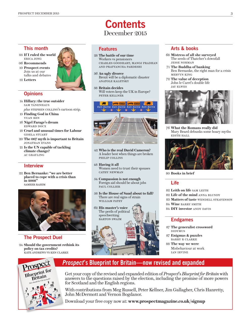 Prospect Magazine Preview Pages