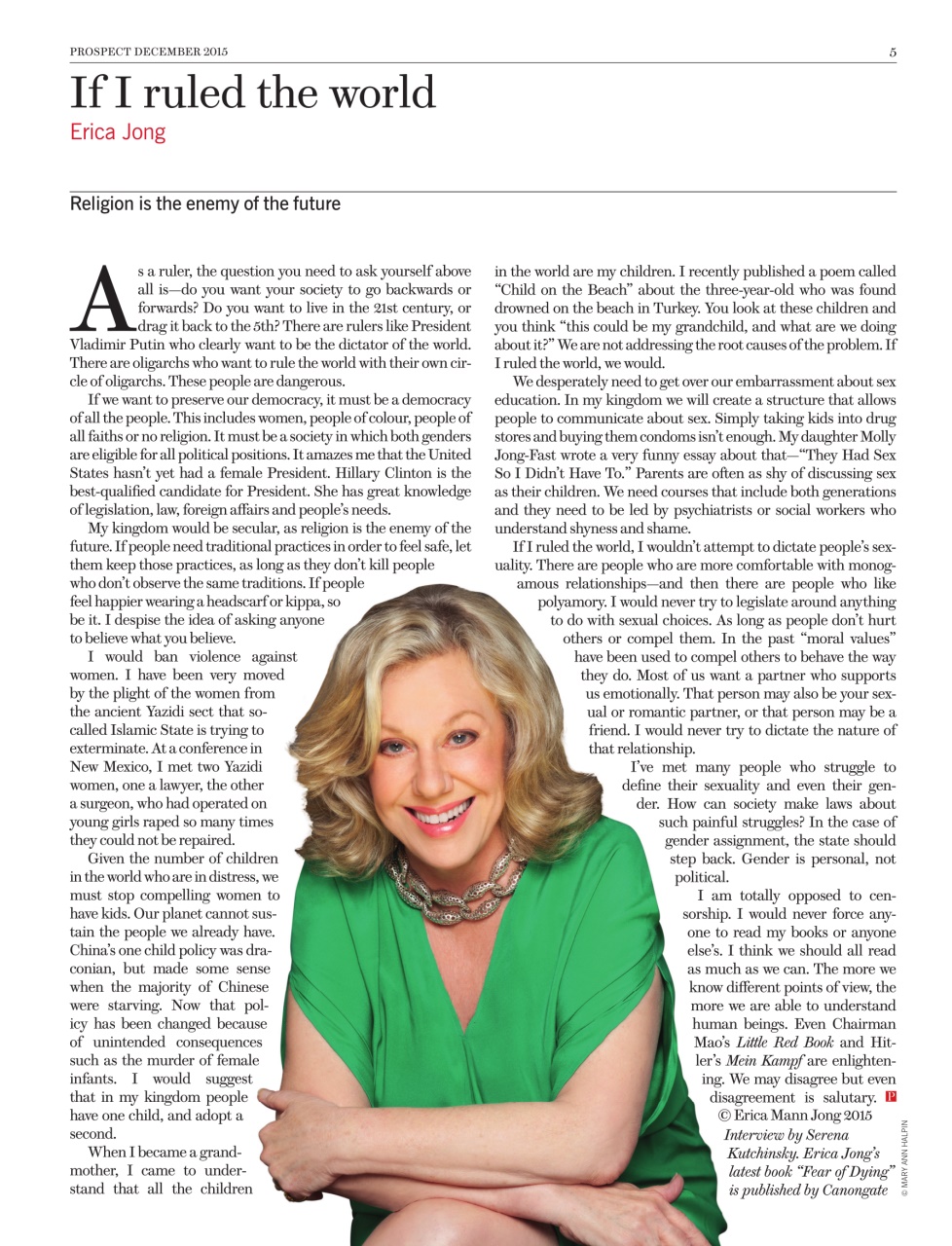 Prospect Magazine Preview Pages