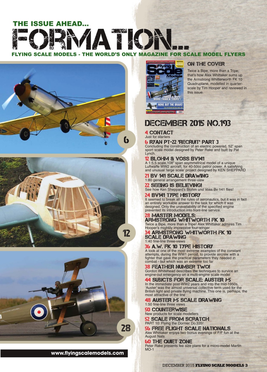 Radio Control Model Flyer Preview Pages