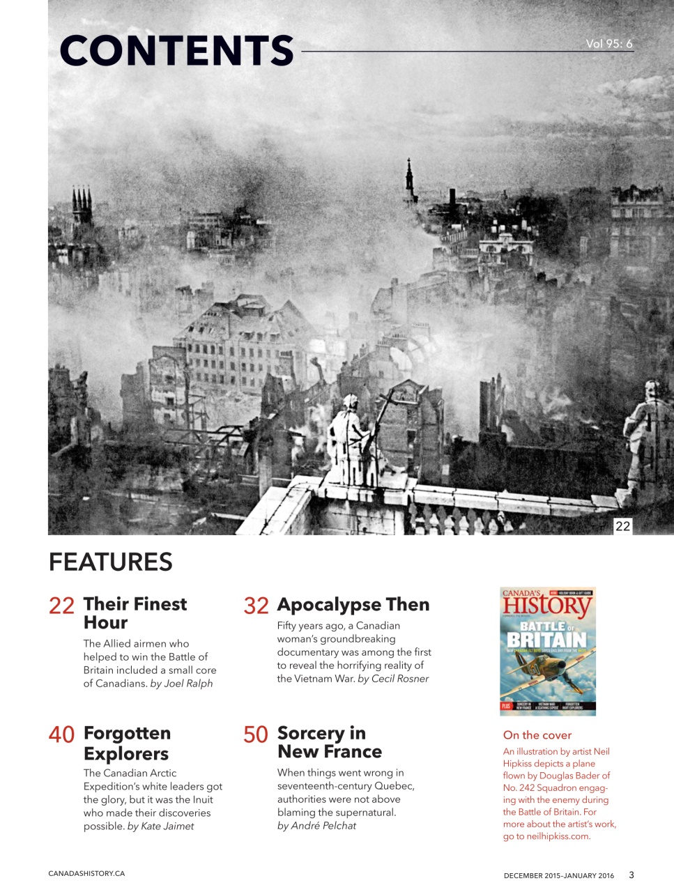 Canada's History Preview Pages