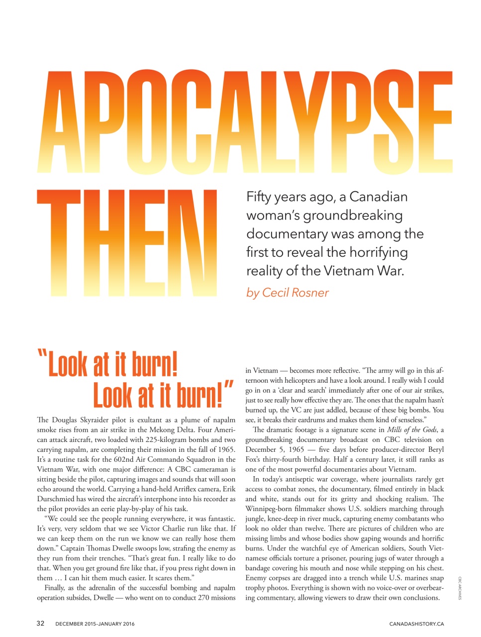 Canada's History Preview Pages