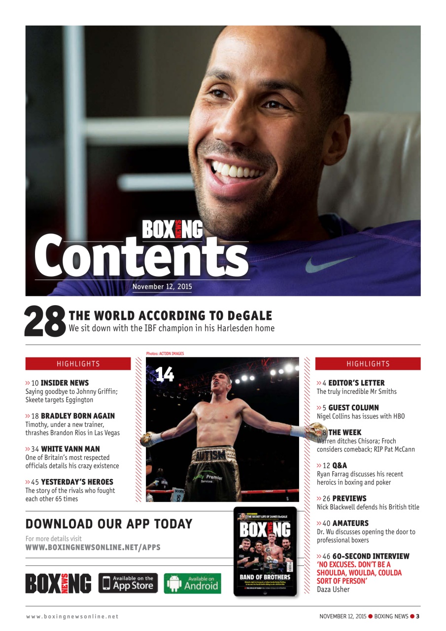 Boxing News Preview Pages