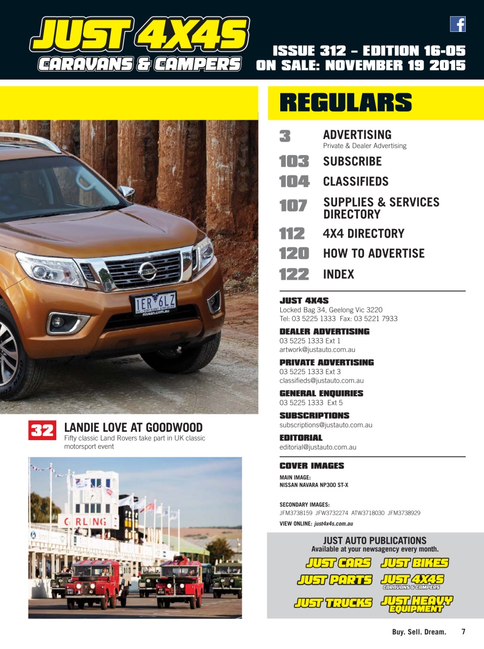 JUST 4X4S Preview Pages