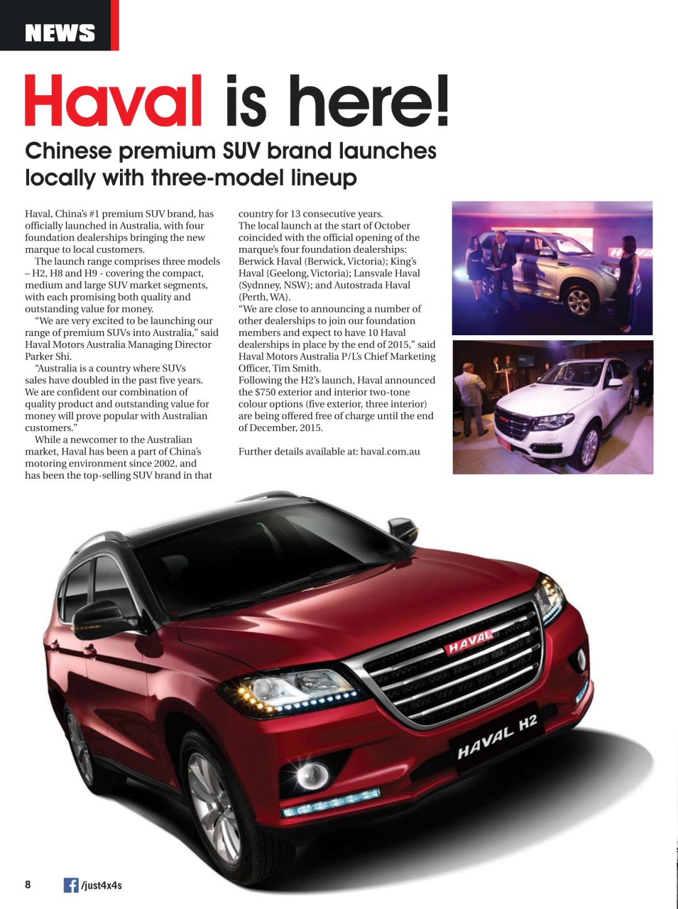 JUST 4X4S Preview Pages