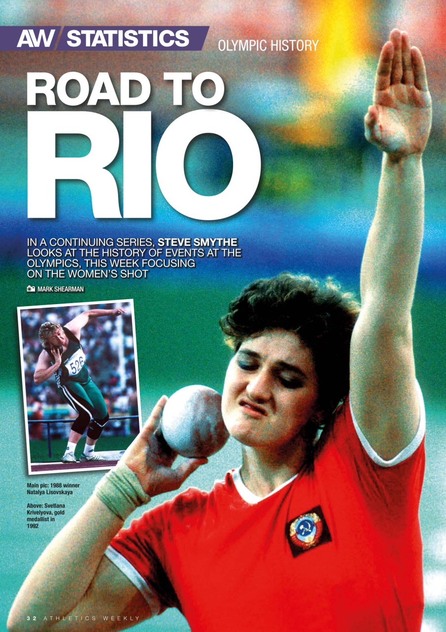 AW – Athletics Weekly Magazine Preview Pages