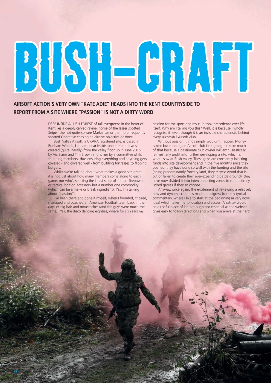 Airsoft Action Preview Pages