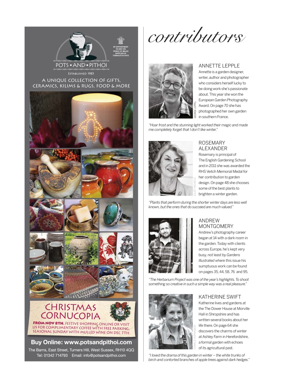 Gardens Illustrated Preview Pages