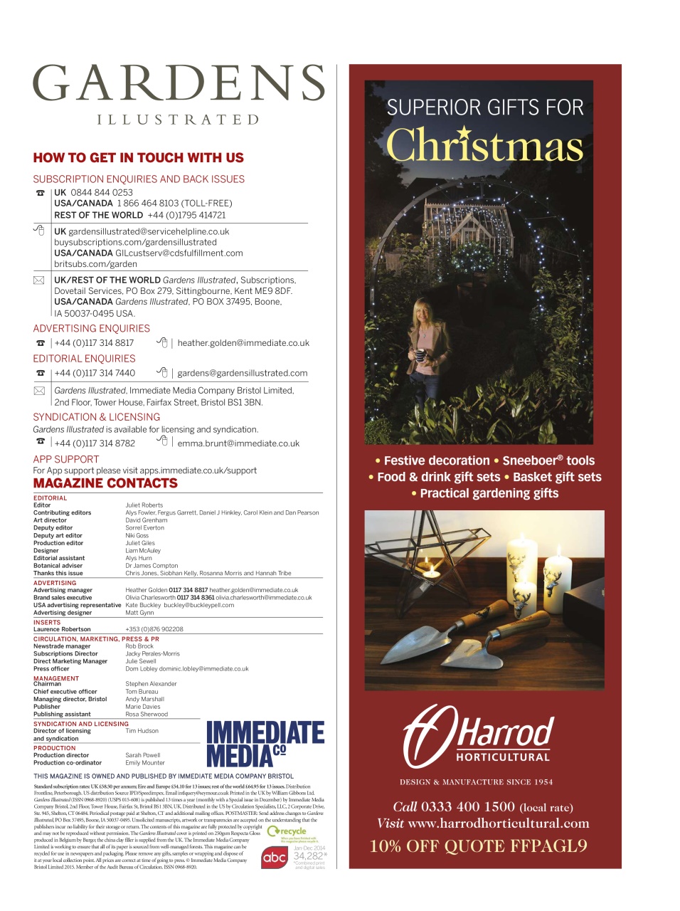 Gardens Illustrated Preview Pages