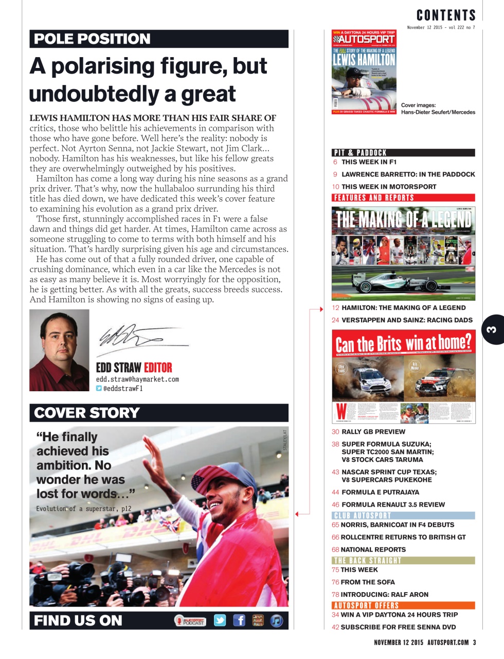 Autosport Preview Pages