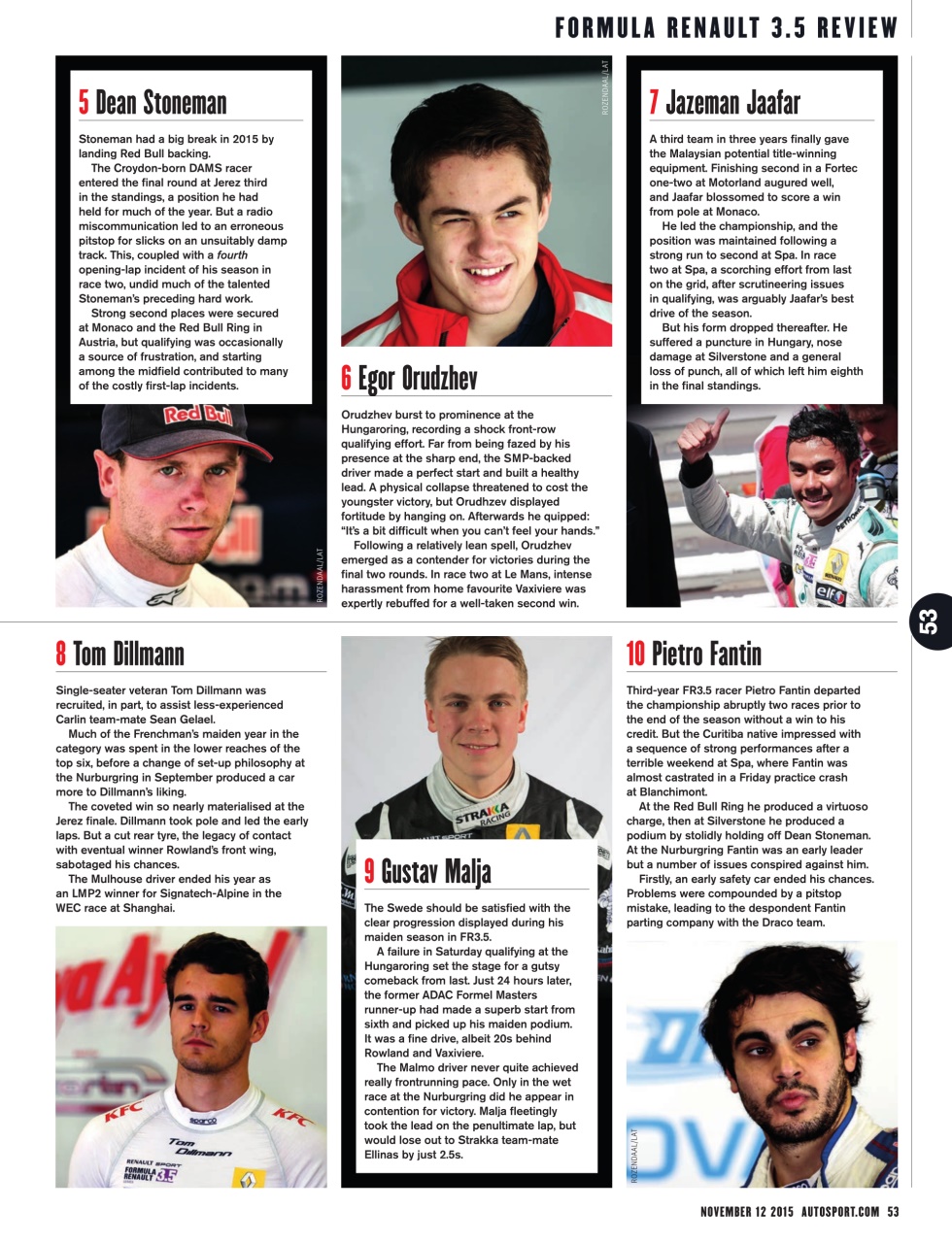 Autosport Preview Pages