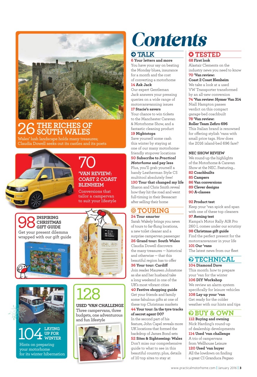 Practical Motorhome Preview Pages