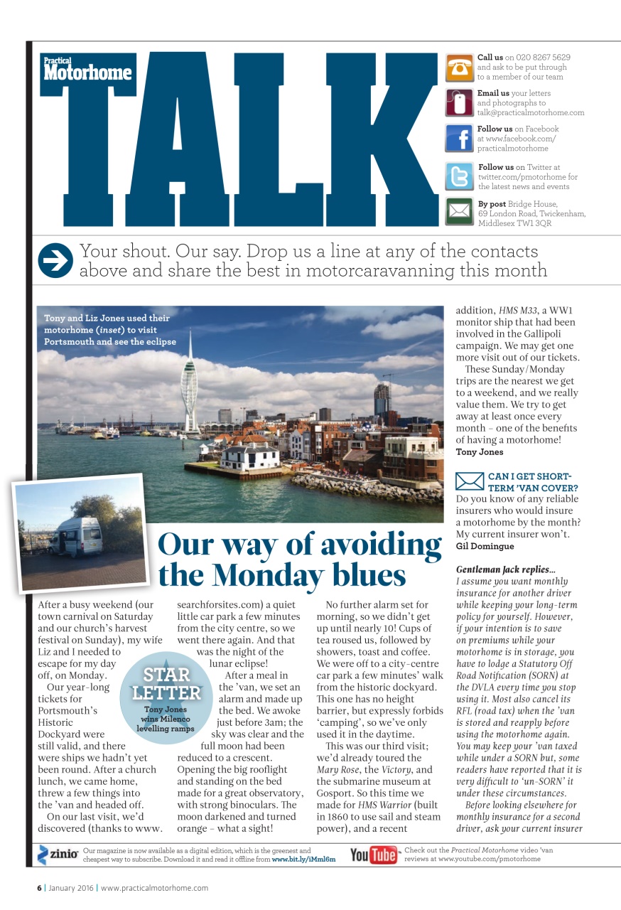 Practical Motorhome Preview Pages