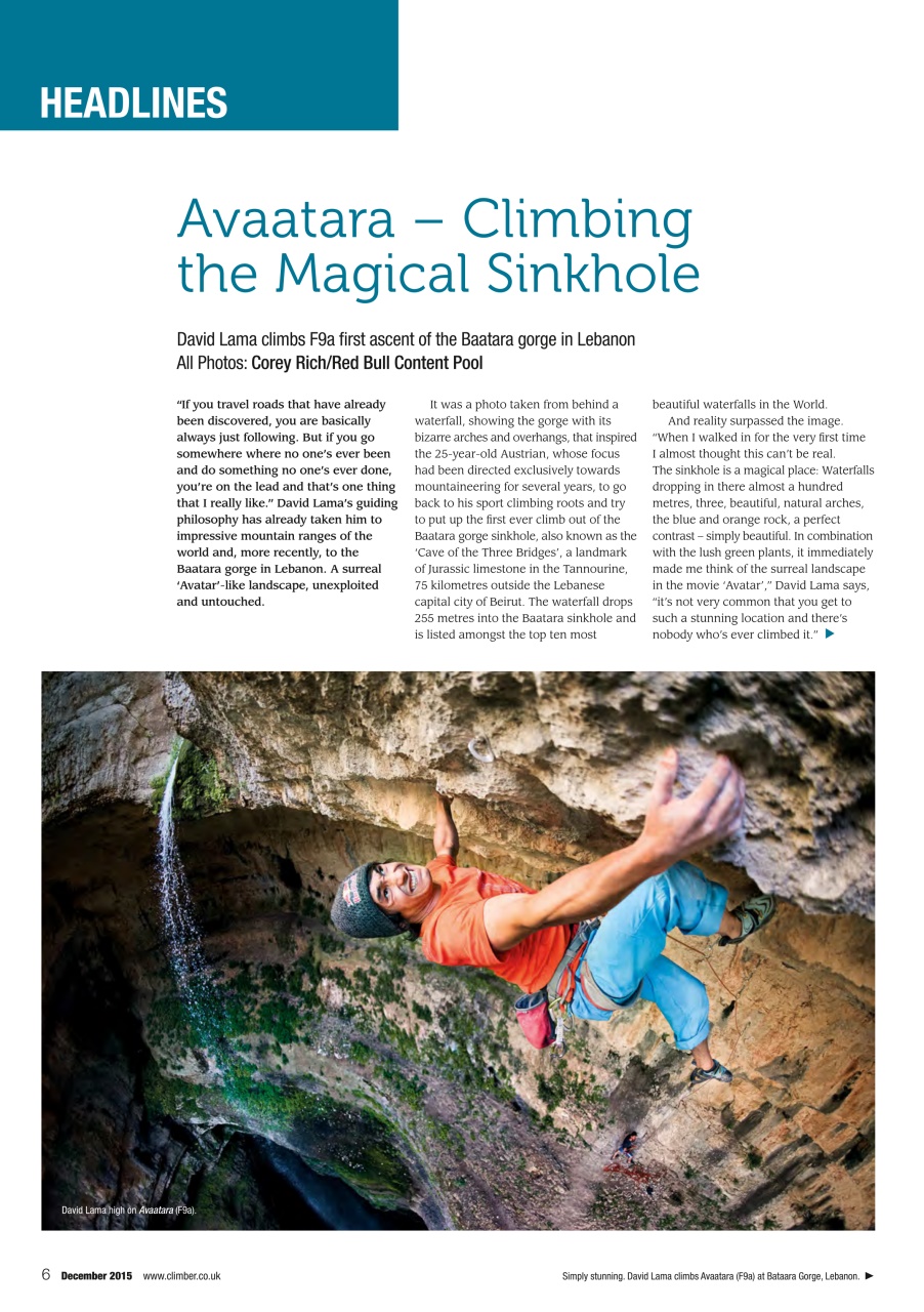 Climber Preview Pages