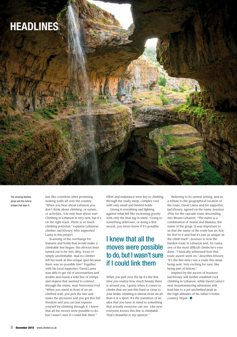 Climber Preview Pages