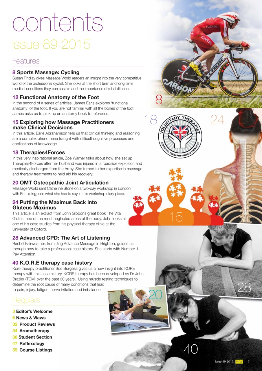 Massage World Preview Pages