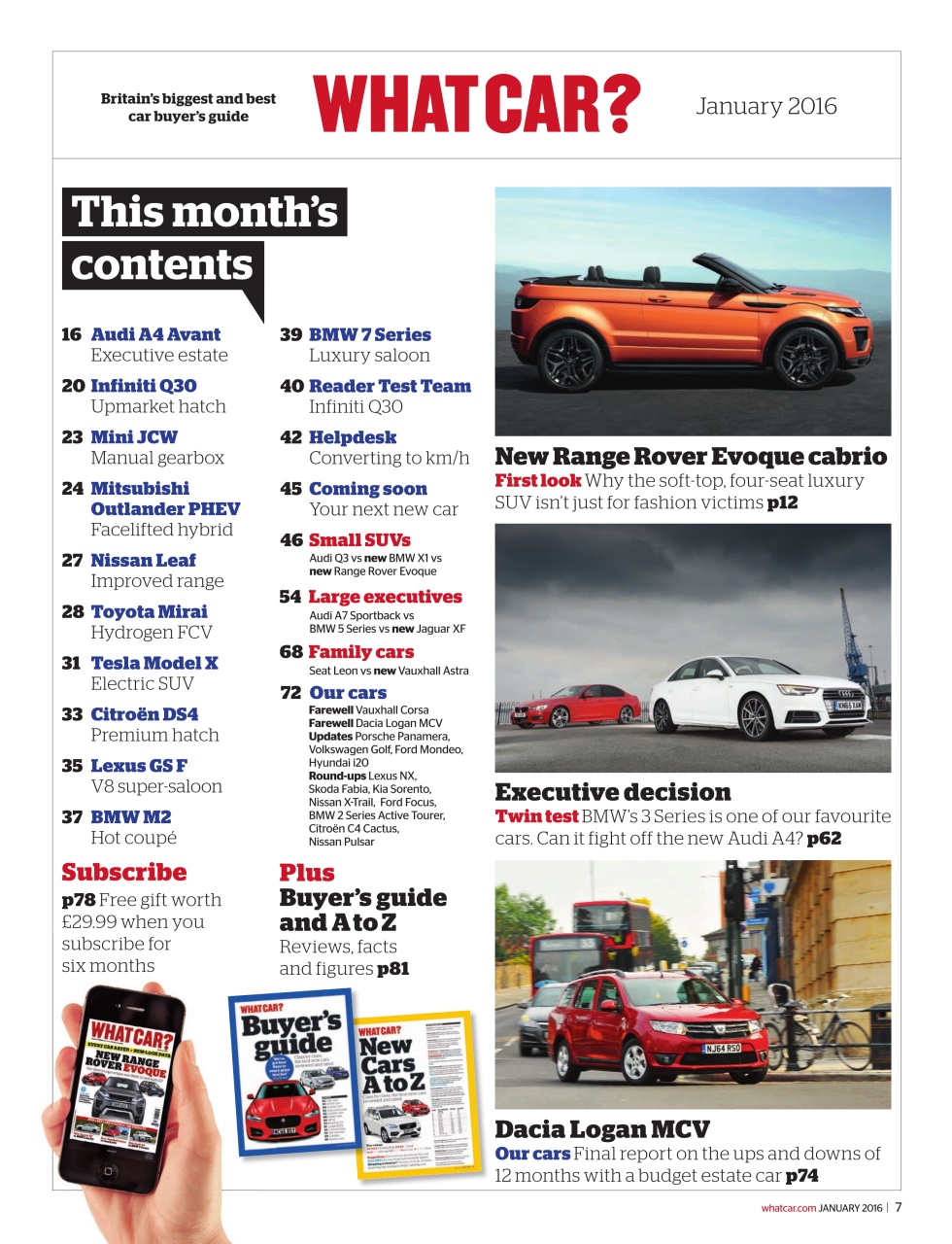 What Car? Preview Pages