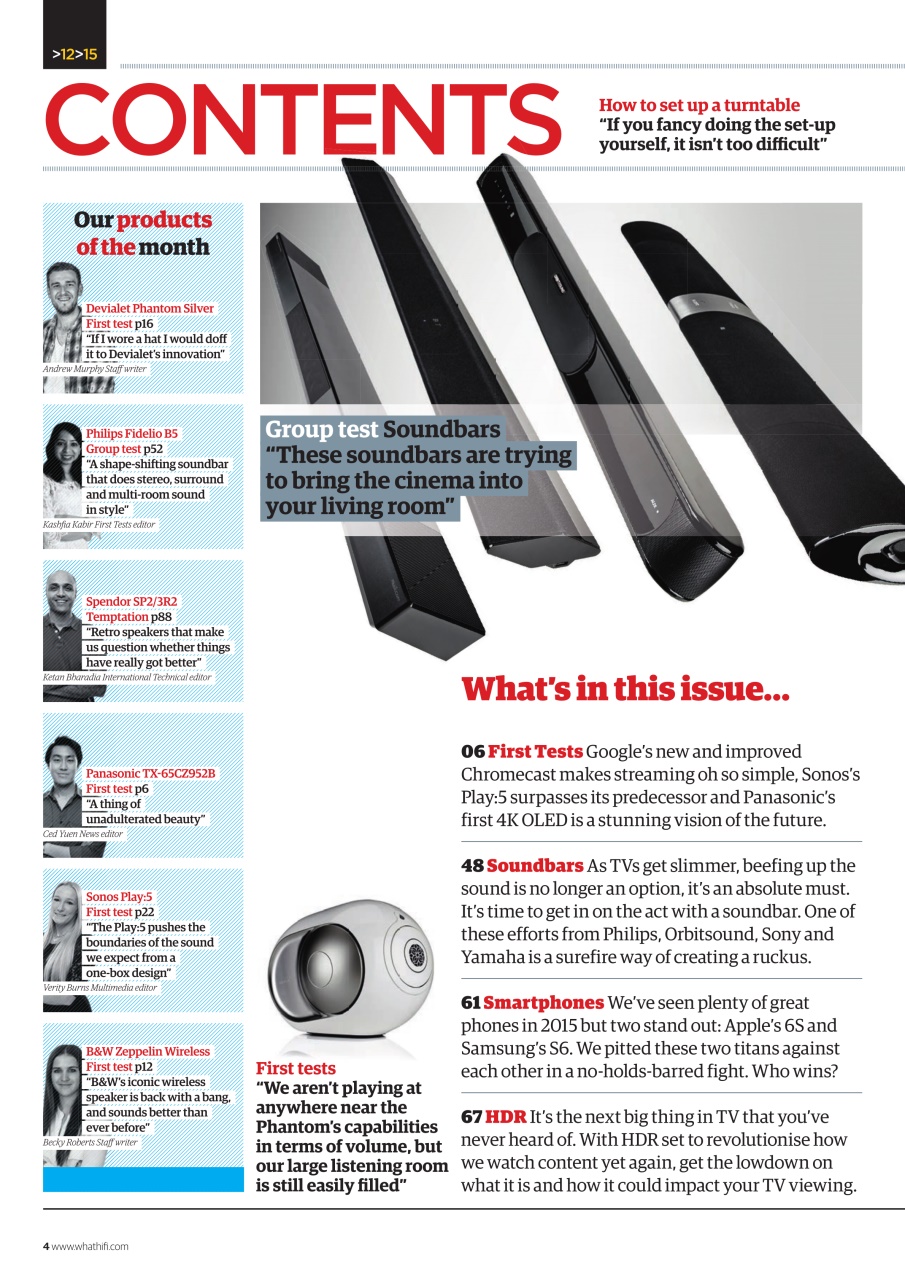 What HiFi Preview Pages