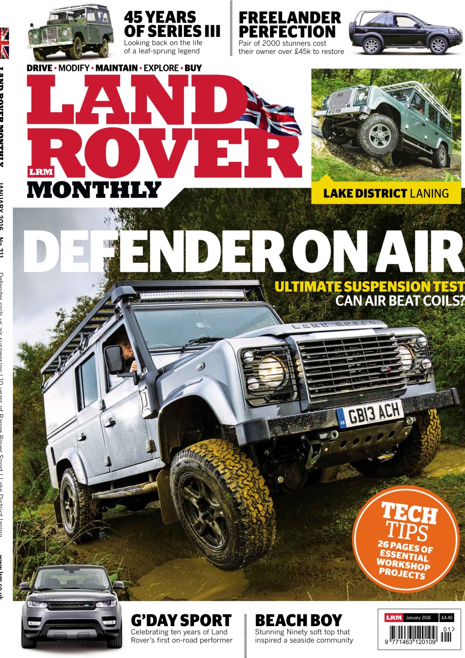 Land Rover Monthly Preview Pages