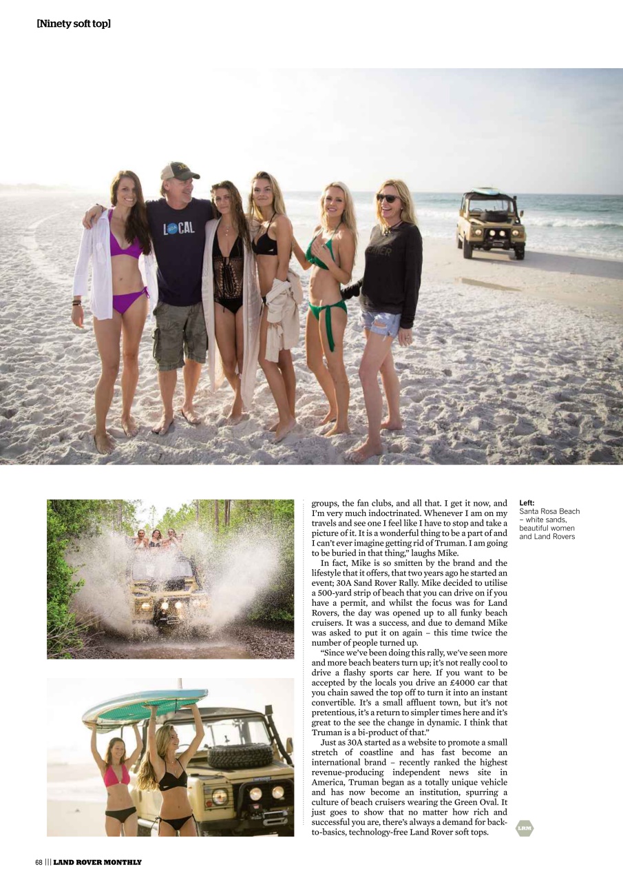 Land Rover Monthly Preview Pages