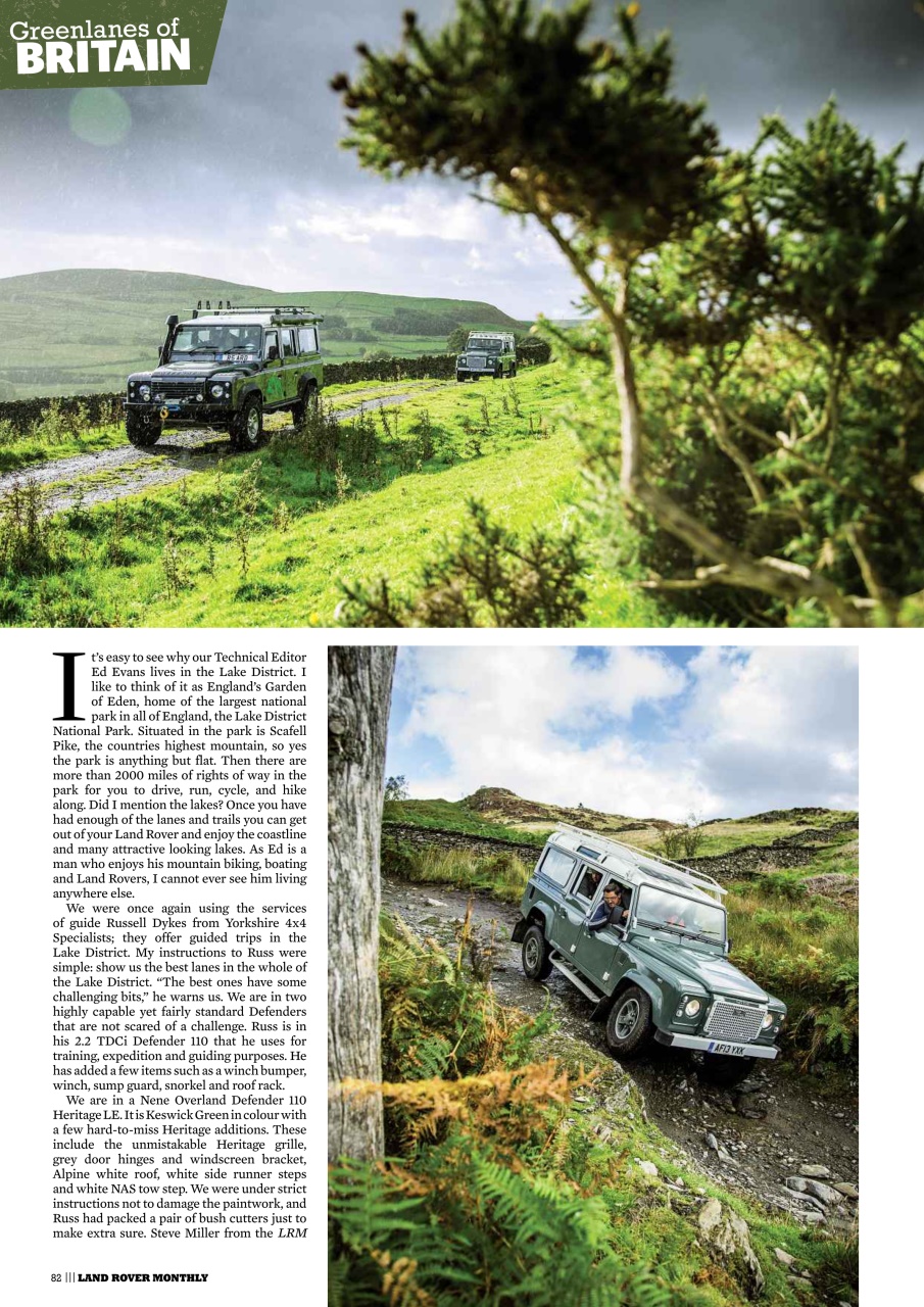 Land Rover Monthly Preview Pages